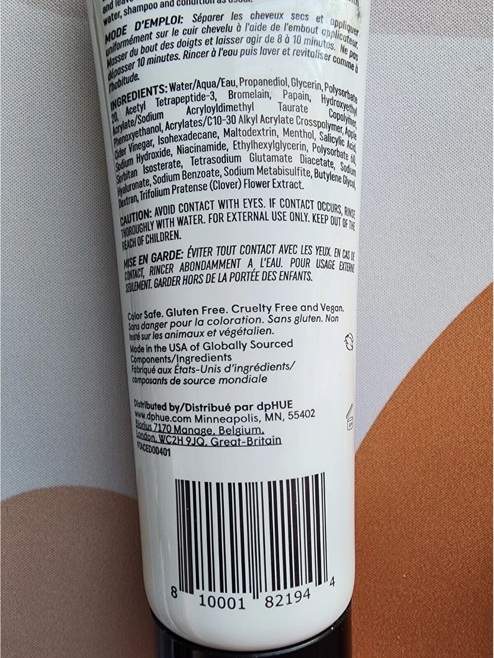 dpHUE ACV Apple Cider Vinegar Exfoliating Scalp Detox Pre-Wash 4 oz